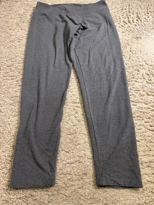 OFFLINE By Aerie Charcoal Gray OG Cotton Full Length Leggings - size XL thumbnail 2
