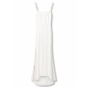 NEW Lulus Luxe Bridal Blessed Romance White Sleeveless Button Back Mermaid Dress thumbnail 5