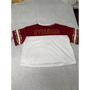 Iowa State Cyclones Womens‎ Colosseum Treasure Football Jersey Medium NWT thumbnail 7