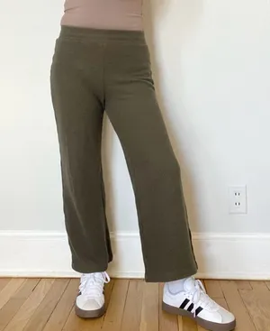 Abercrombie Green Knit pants thumbnail 1