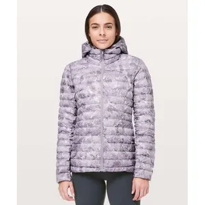 Lululemon Pack It Down Again Jacket Hooded Puffer 700‎ Down Lilac Purple Size 2 thumbnail 2