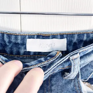 Vervet by Flying Monkey Let You Down High Rise Slim Straight Distressed Jeans thumbnail 5