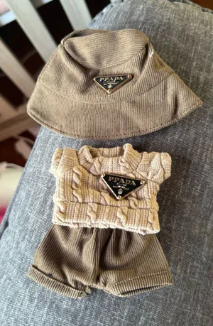Popmart Labubu outfit Brown Size undefined thumbnail 1