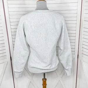 Pro Edge Campus Naval Academy Reverse Weave‎ Sweatshirt Light Grey Medium Gray thumbnail 4