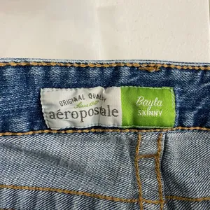 EUC Vintage Aeropostale women’s medium/light wash denim bayla skinny‎ jeans 9/10 thumbnail 6