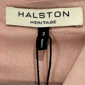 NWT Halston Heritage Cocktail Mini Dress 2 Pink Party Chic Feminine Wedding thumbnail 6