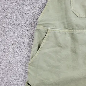 BillaBong Wild Pursuit Overall Romper Womens S Green Spaghetti Tie Shorts Casual thumbnail 8