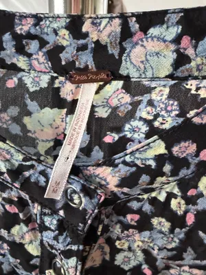 Free People Floral Blouse thumbnail 3