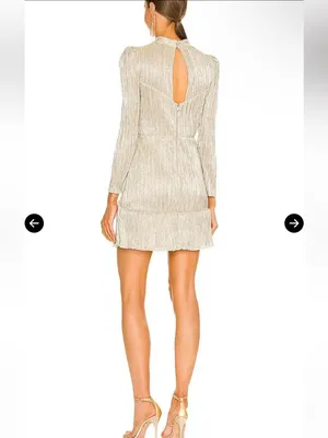 Saylor Saydee Ruched Dress Size small thumbnail 2