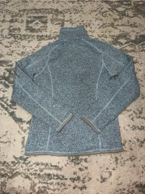 Patagonia Better Sweater 1/4 Zip Fleece Pullover Blue Gray Small thumbnail 2