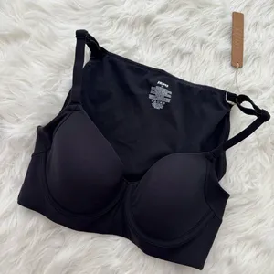 Skims Fits Everybody Back Smoothing Full Coverage Bra Onyx Size 32A thumbnail 3