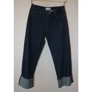 S.O.N.G. Dark Blue Low Rise Baggy Jeans thumbnail 3