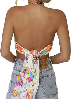 Sequin White Top Multiple thumbnail 3