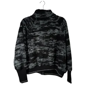Athleta‎ Tugga Sherpa Jacket Full Zip Fog Camp Black Camo Womens Plus Size 1x thumbnail 9