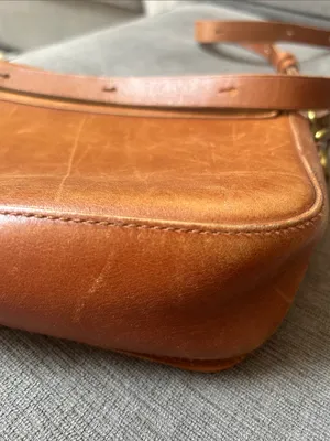 Madewell Transport Flap Shoulder Bag English Saddle leather crossbody thumbnail 14