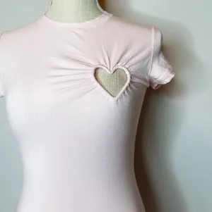 NWT Skims Cotton Jersey Heart Dress thumbnail 3