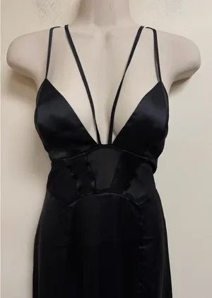 Anthropologie Shear T Strap Dress Nwt thumbnail 2