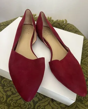 Naturalizer Women’s Shoes Red Fabric Tamara Ballet Flats Size 8.5 thumbnail 1