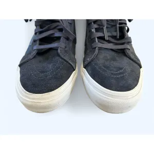 Vans SK8-Hi Top Skate Shoes Sneakers Navy White Womens 9 Men's 7.5 thumbnail 7