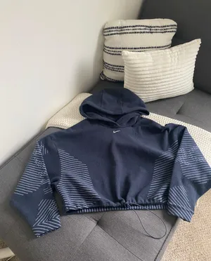 Nike Crop Therma Fleece Jacket thumbnail 5