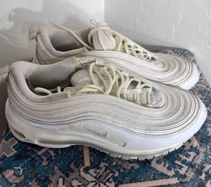Nike Off-White/Cream Air Max 97 Sneakers thumbnail 1