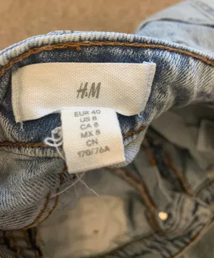 HM straight jeans thumbnail 3