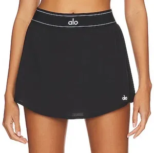 Alo Yoga Match Point Tennis Skirt Black S thumbnail 1