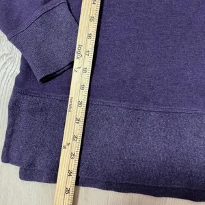 LL Bean Womens Purple Crew Neck Sweatshirt‎ Gorpcore Pullover M PET 516882 thumbnail 4