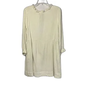 Ces femme SLUBBED COTTON TEXTURED LONG SLEEVE DRESS Small thumbnail 5
