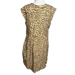 Anthropologie Pilcro leopard print cheetah dress Sz S‎ thumbnail 4