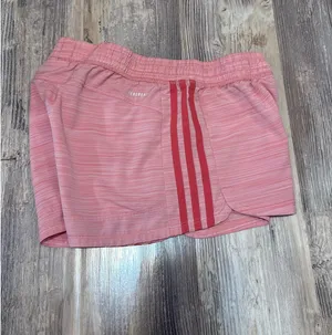 Adidas Women’s Pink Athletic Shorts  thumbnail 3
