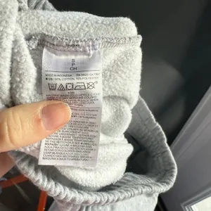 Old Navy SoComfy Wide‎ Leg Sweatpants Heather Gray Fleece High Rise Small thumbnail 8