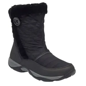 Easy Spirit Winter Boots Size 9.5 Black Removable Footbed Water Repellent NEW‎ thumbnail 1