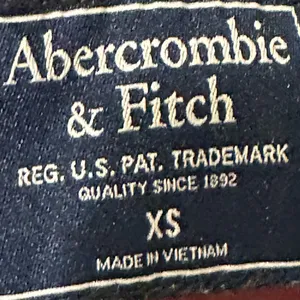 Abercrombie Fitch Dark Red Bomber Jacket thumbnail 6