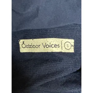 Outdoor Voices Womens Navy Blue Long Sleeve Hoodie Half Zip Anorak Jacket Size S thumbnail 5