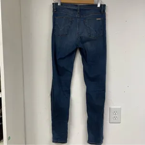 Hudson Womens Blue Mid Rise Skinny Jeans Womens 27 Denim Medium Wash Blue Ankle thumbnail 7