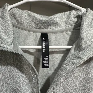 Mondetta Light Gray Patterned Pullover thumbnail 3