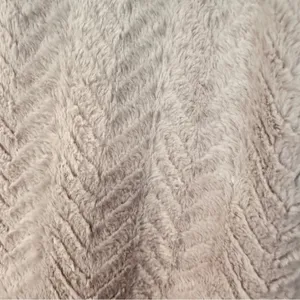 Fever Fuzzy‎ Faux Fur Coat Women's Medium Light Gray Button Neck Closure Lined thumbnail 6