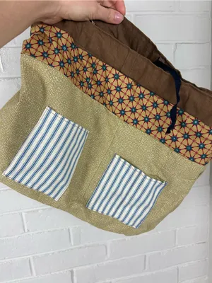 Handmade Vintage Boho Print Cloth Bag thumbnail 9
