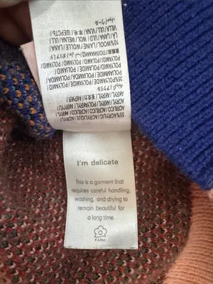 Farm Rio Toucans Scarf Mixed Prints Knit Long Sleeve Cardigan Size Small thumbnail 15