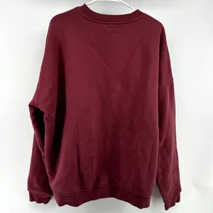Alo Renown Heavyweight Crew Neck Pullover Sweatshirt Oversized Unisex Pink XL thumbnail 6