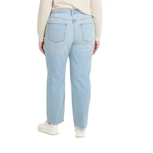 NWT Universal Thread High-Rise 90s Straight Jeans 88007520 Light Wash Blue 17 thumbnail 2