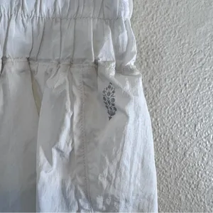 Free People Movement White High Rise Running Shorts Womens XL Gym Workout Casual thumbnail 6