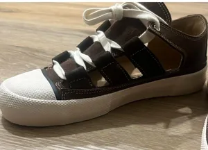 Wollow Open Sneakers Brown Size 7.5 thumbnail 4