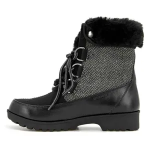 JBU Women’s Boots Size 6‎ Black Memory Foam Waterproof Warm Winter Faux Fur NWT thumbnail 4