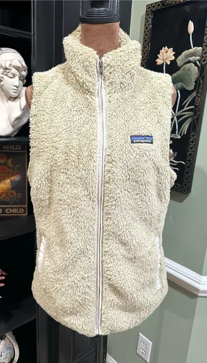 Patagonia Los Gatos High‑Pile Fleece Vest – Women’s Size L thumbnail 1