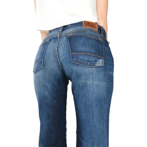 90s Vintage Ralph Lauren Polo Low Rise Dark Wash Bootcut Flared Jeans 30" Retro thumbnail 3