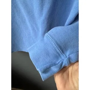 Polo Ralph Lauren Light Blue Long Sleeve Thermal Shirt with Red Logo thumbnail 7