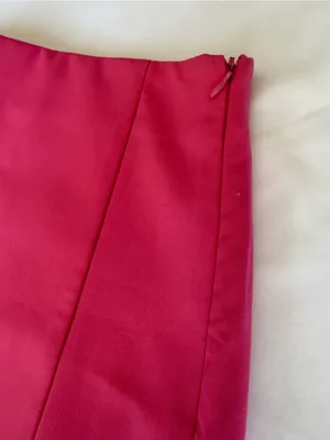 Zara Hot Pink Mini Skort Size Small thumbnail 5