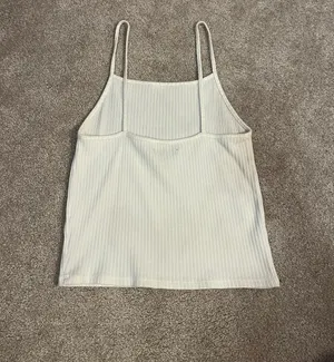 American Eagle White Tank Top thumbnail 3
